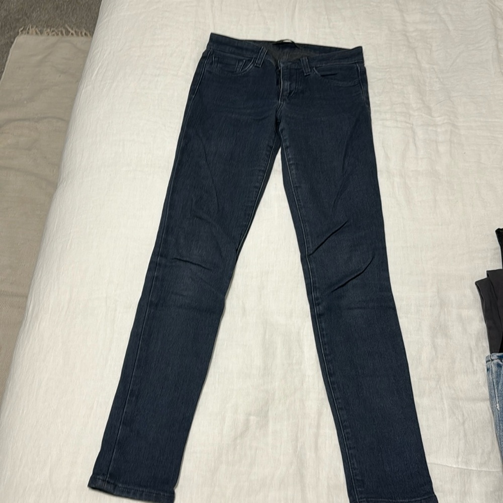 Joes - 24 - blue denim, fleece lined jeans
